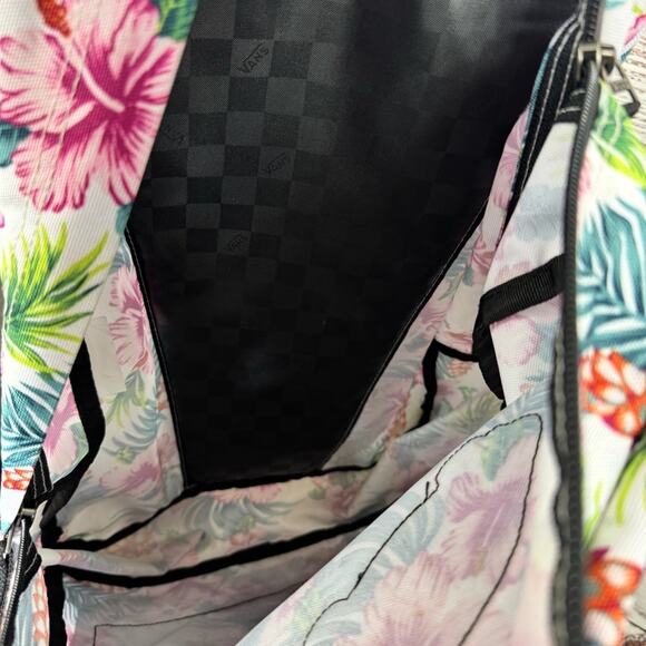 Vans realm Off the wall Hawaiian floral Tropical Floral Backpack - Picture 5 of 6
